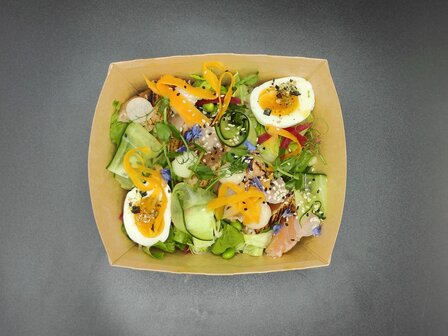 Tataki Salmon Salad