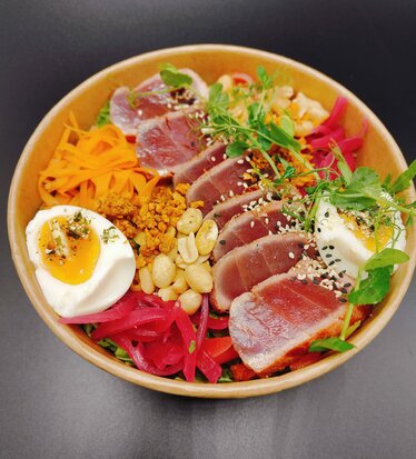 Tataki Tuna Salad